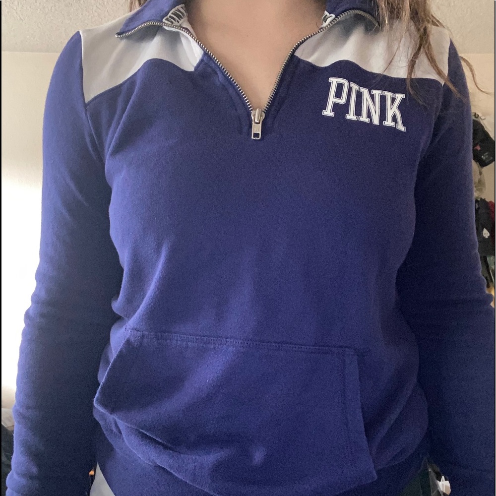 Victoria’s Secret PINK  half zip pullover